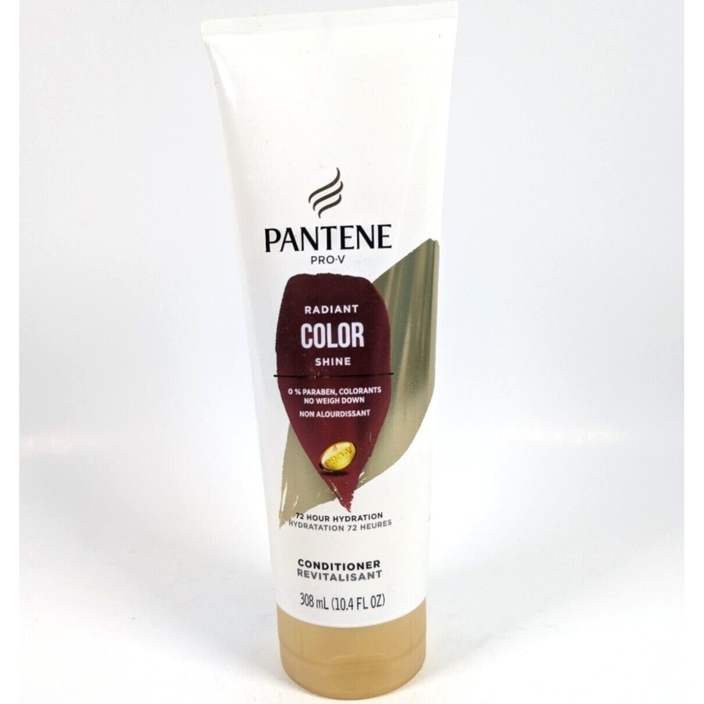 Pantene Pro-V Radiant Color Shine Conditioner 10.4 oz 72Hr Hydration No Parabens